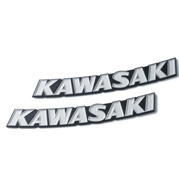 Kawasaki Tank Emblem Set "KAWASAKI"